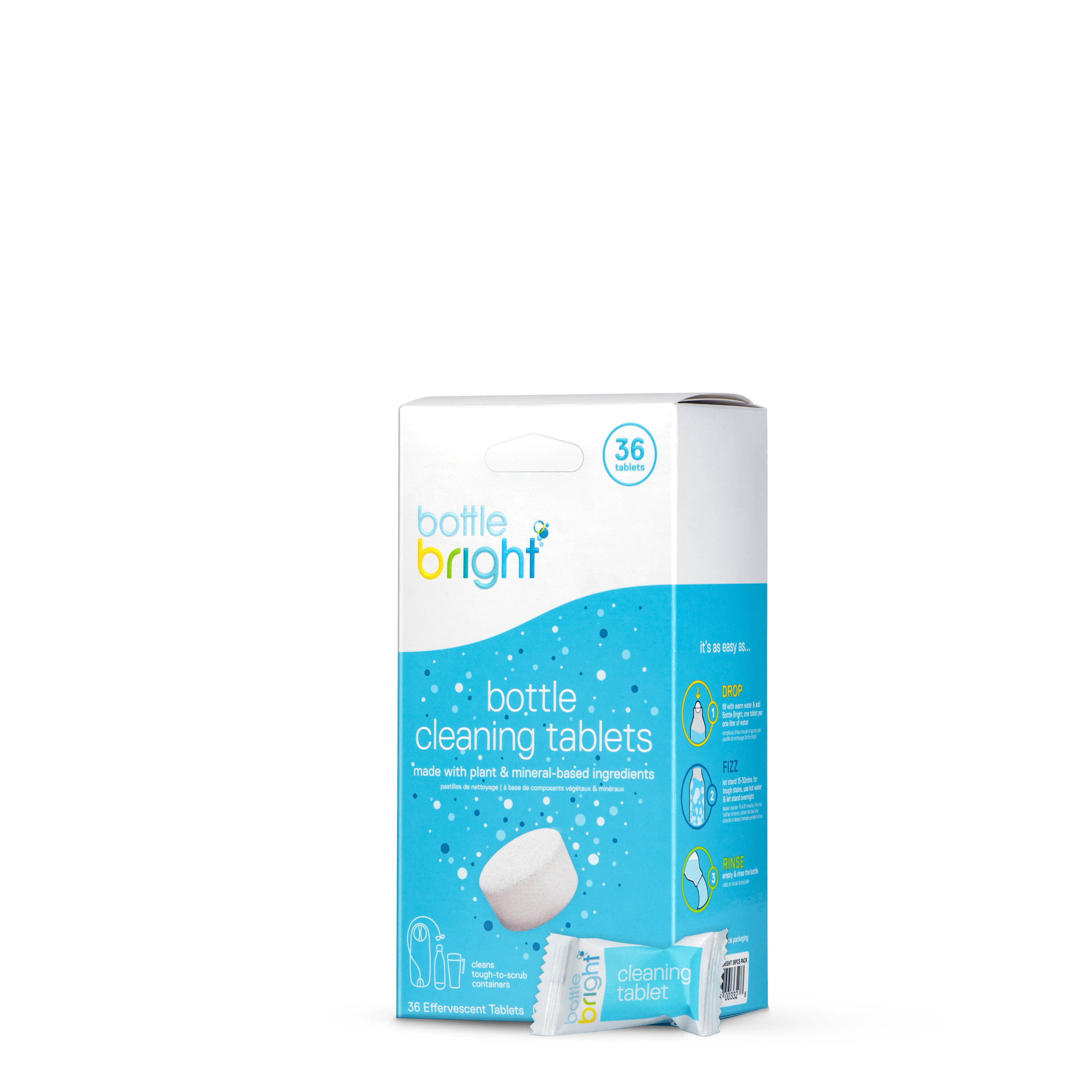 Bottle Bright 3-Pack (36 Tablets)